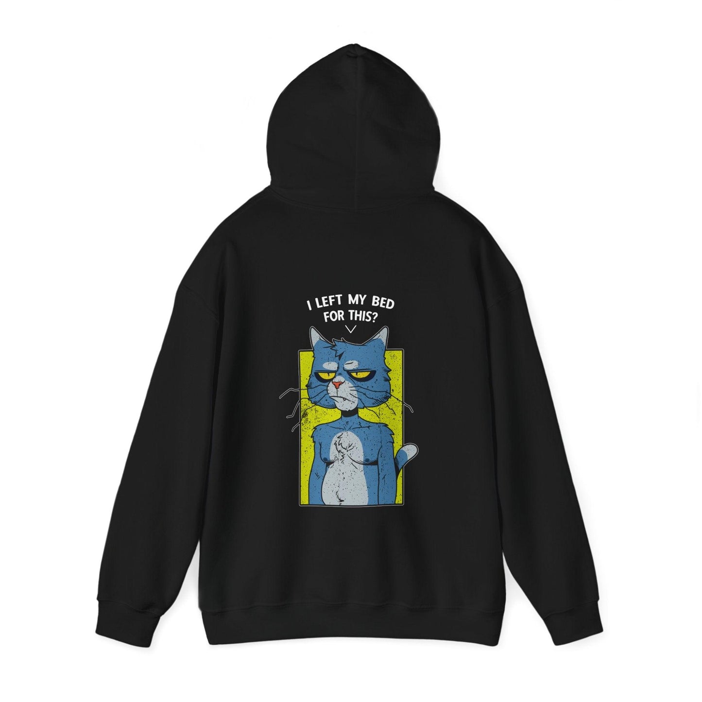 Introvert Cat - Unisex Heavy Blend Hooded Sweatshirt - Shaneinvasion