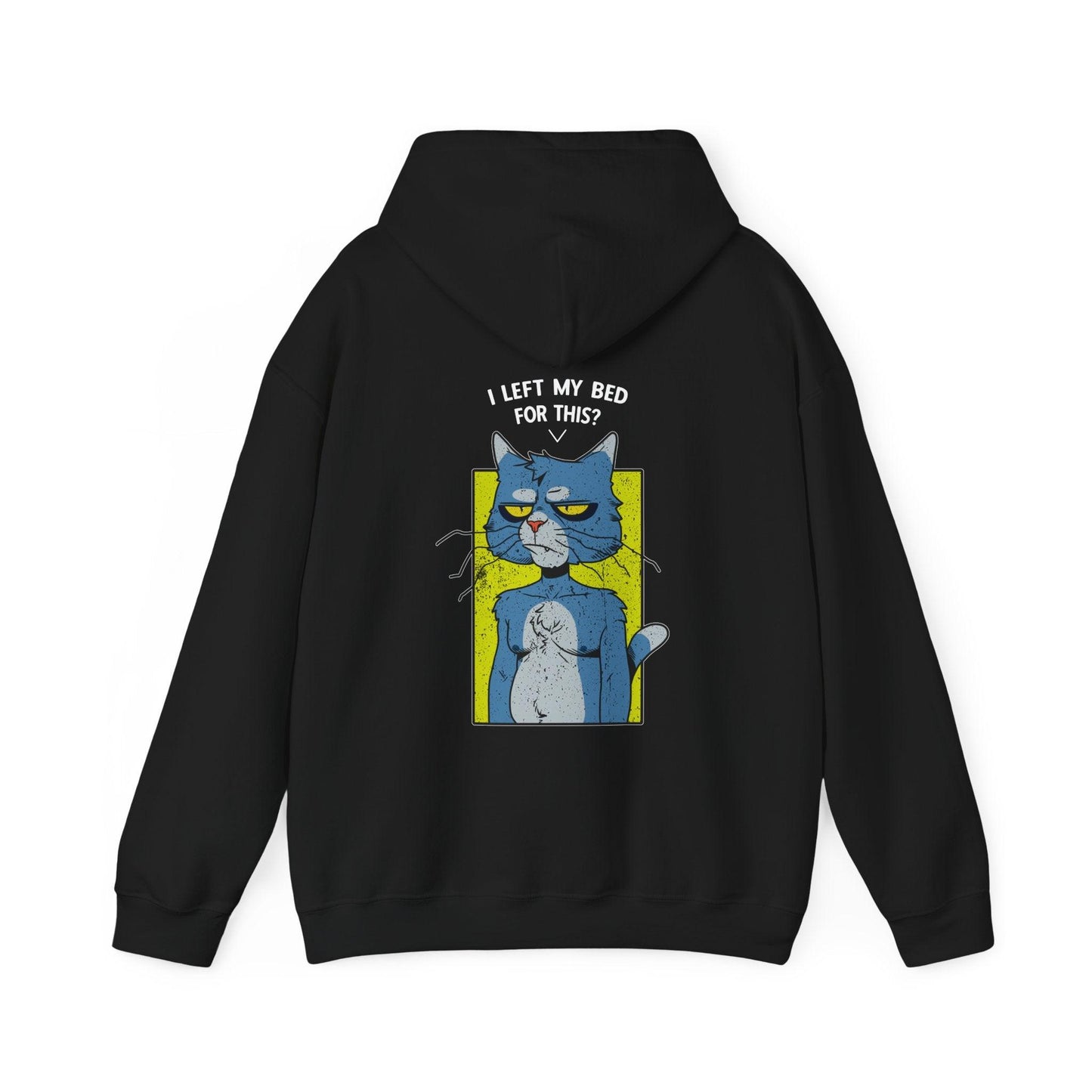 Introvert Cat - Unisex Heavy Blend Hooded Sweatshirt - Shaneinvasion