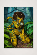 Cheetah Fierce Lady – Anthro / Furry Cheetah Art Print