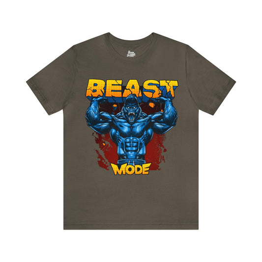 Beast Mode - Jersey Short Sleeve Tee - Shaneinvasion