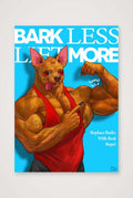 Bark Less Lift More – Funny Chihuahua Fitness Poster