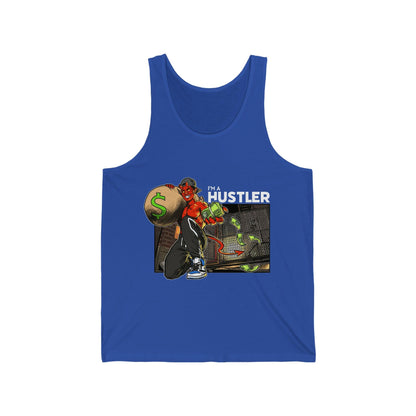 Hustler - Unisex Jersey Tank - Shaneinvasion