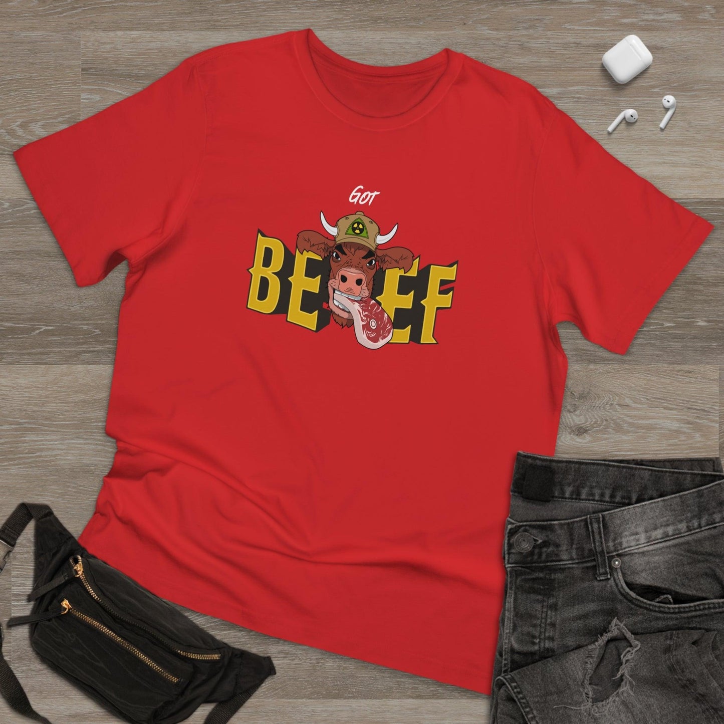 I Crave Beef - Unisex Deluxe T-shirt - Shaneinvasion