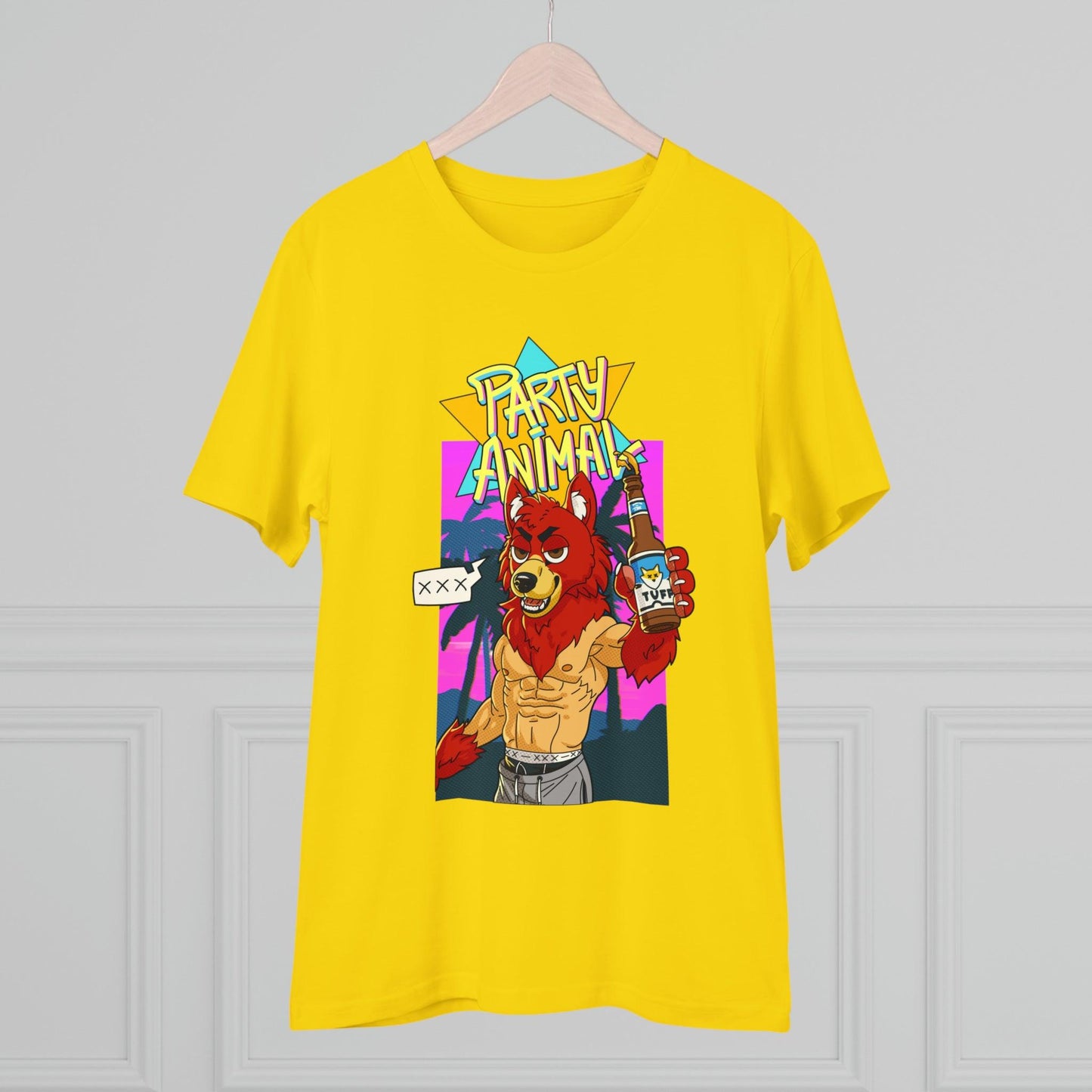 Party Animal - Organic Creator T-shirt - Unisex - Shaneinvasion