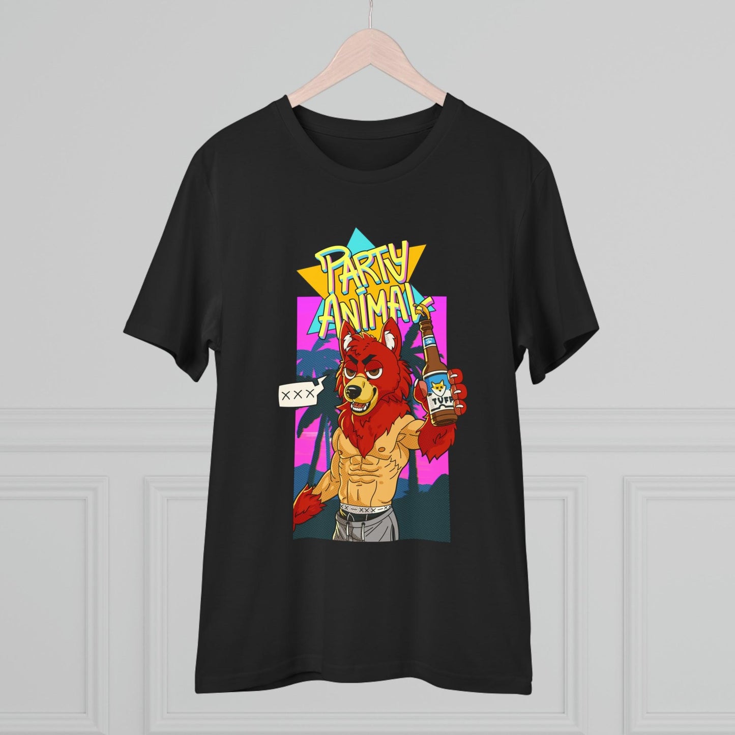 Party Animal - Organic Creator T-shirt - Unisex - Shaneinvasion