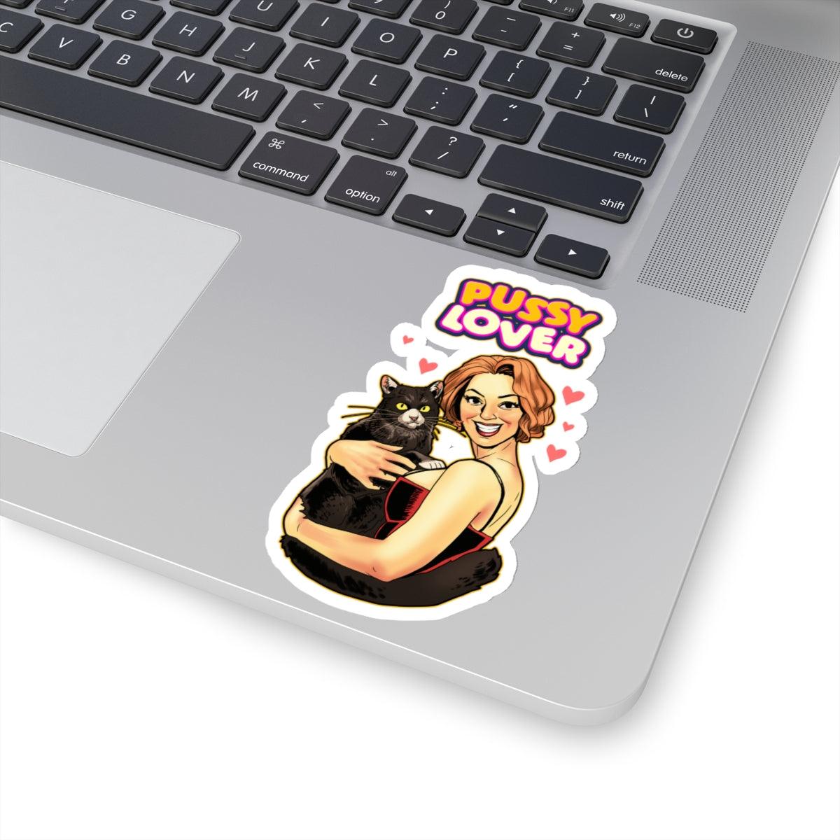 Pussy Lover - Kiss-Cut Stickers - Shaneinvasion