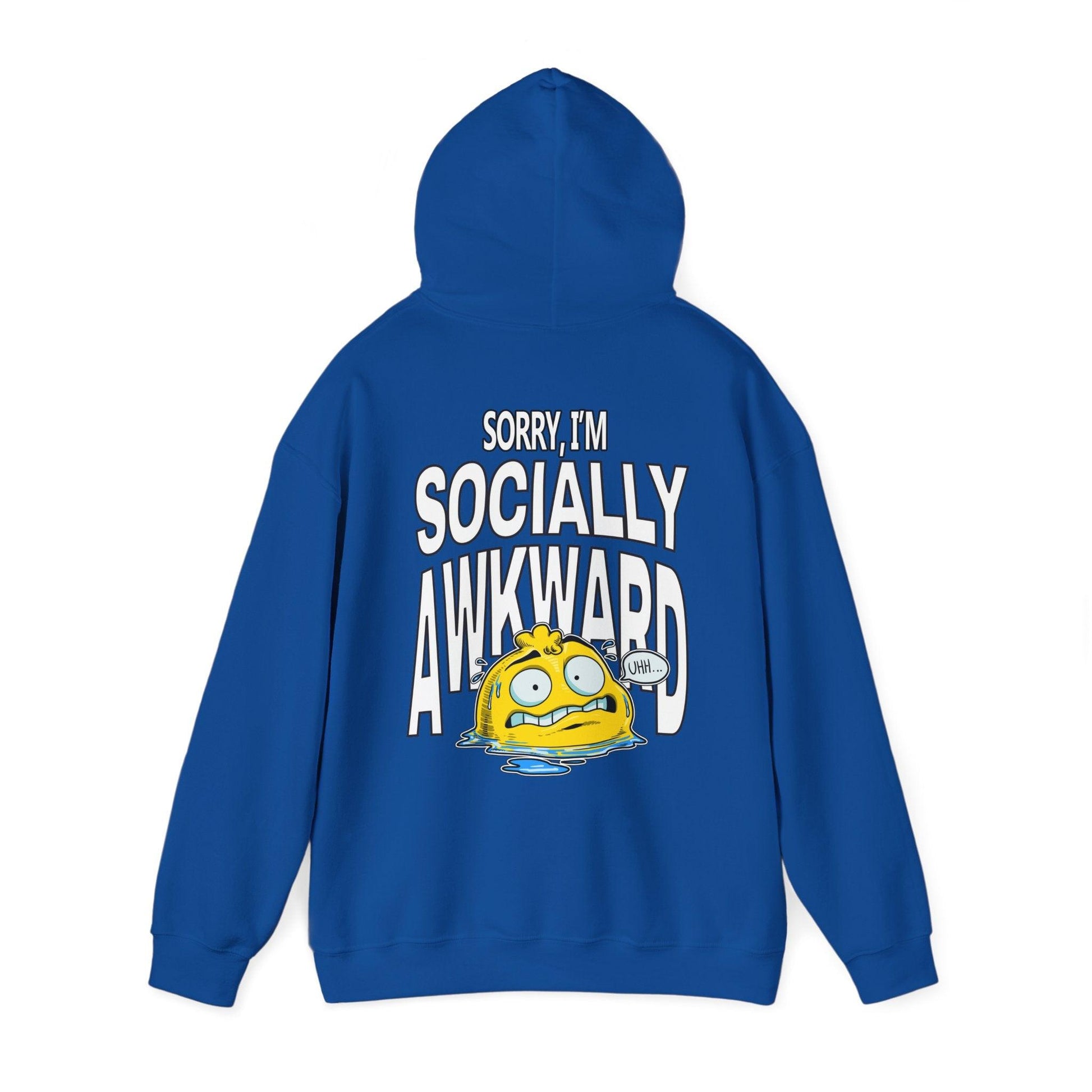 Socially Awkward - Unisex Heavy Blend Hooded Sweatshirt - Shaneinvasion