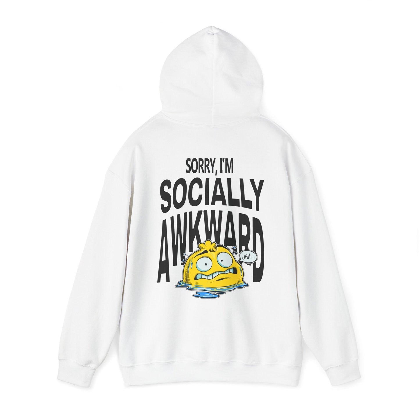 Socially Awkward - Unisex Heavy Blend Hooded Sweatshirt - Shaneinvasion