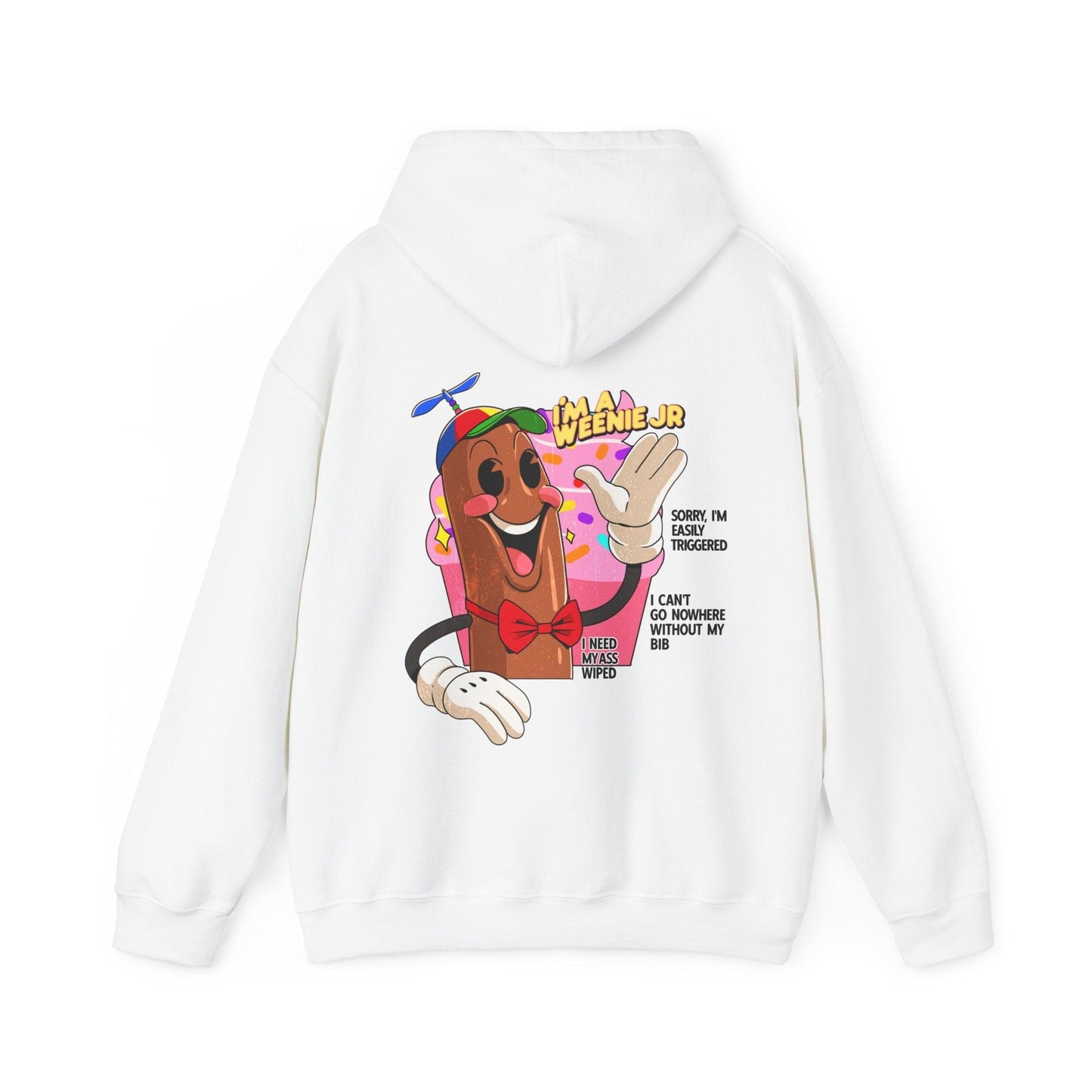 Weenie Jr - Unisex Heavy Blend Hooded Sweatshirt - Shaneinvasion