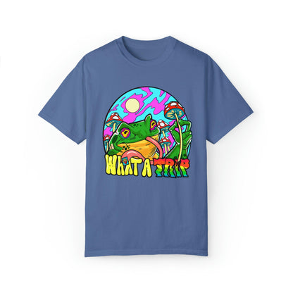What a Trip - Unisex Garment-Dyed T-shirt - Shaneinvasion