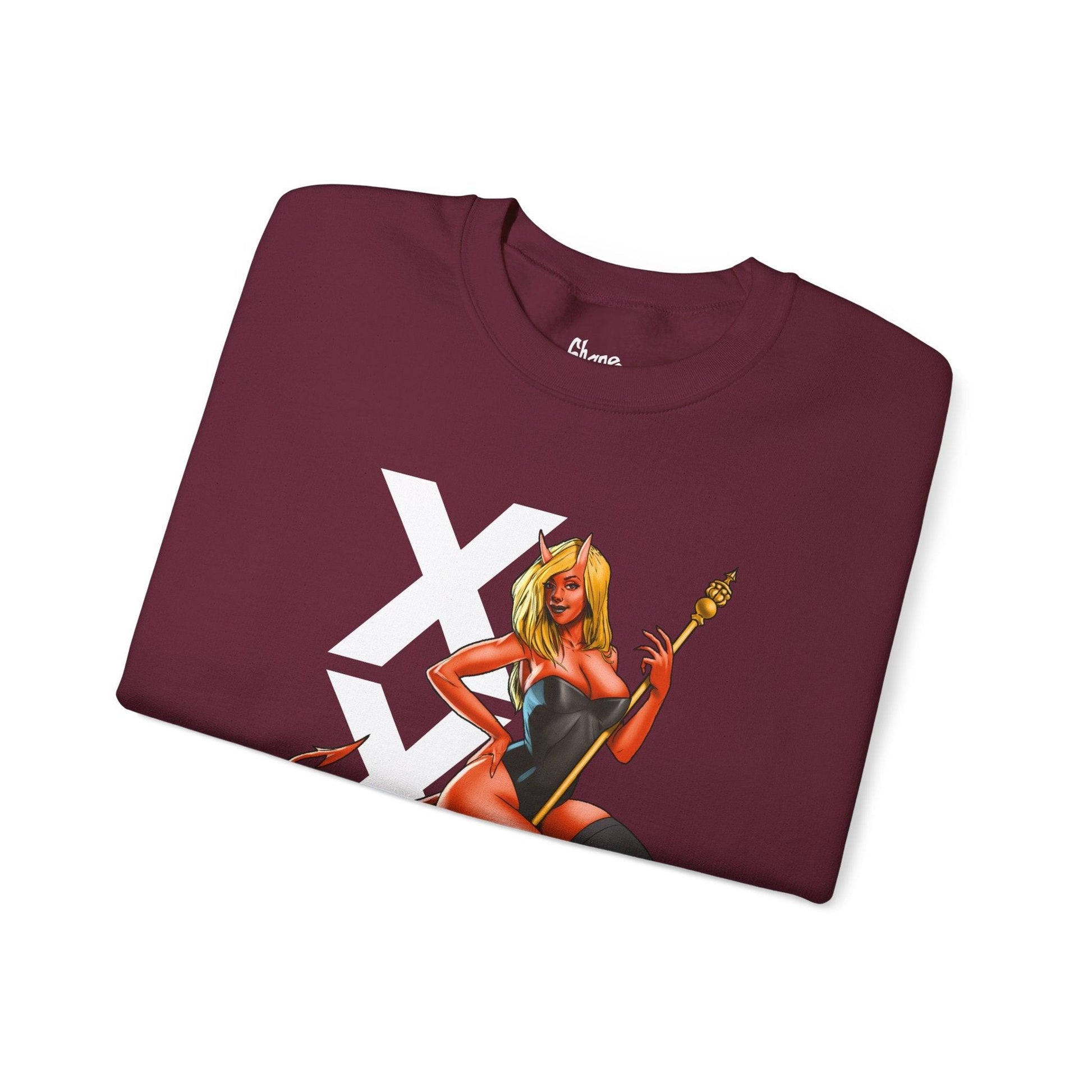 XXX - Unisex Heavy Blend Crewneck Sweatshirt - Shaneinvasion