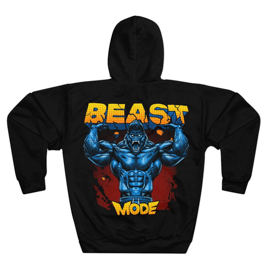 Beast Mode - Black Unisex Pullover Hoodie Shaneinvasion