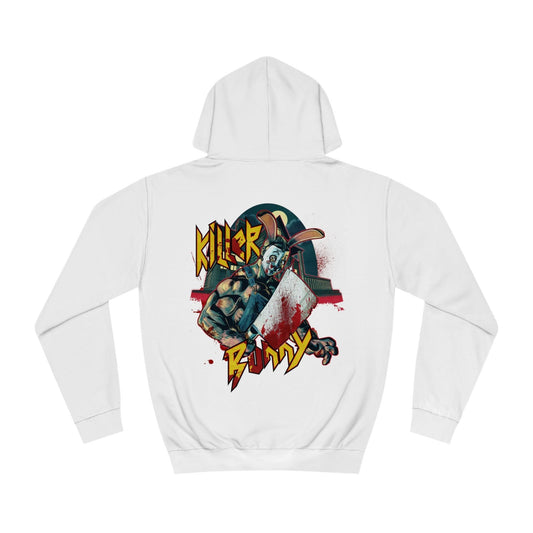 Killer Bunny - Unisex College Hoodie - Premium Hoodie from Printify - Just $55! Shop now at Shaneinvasion