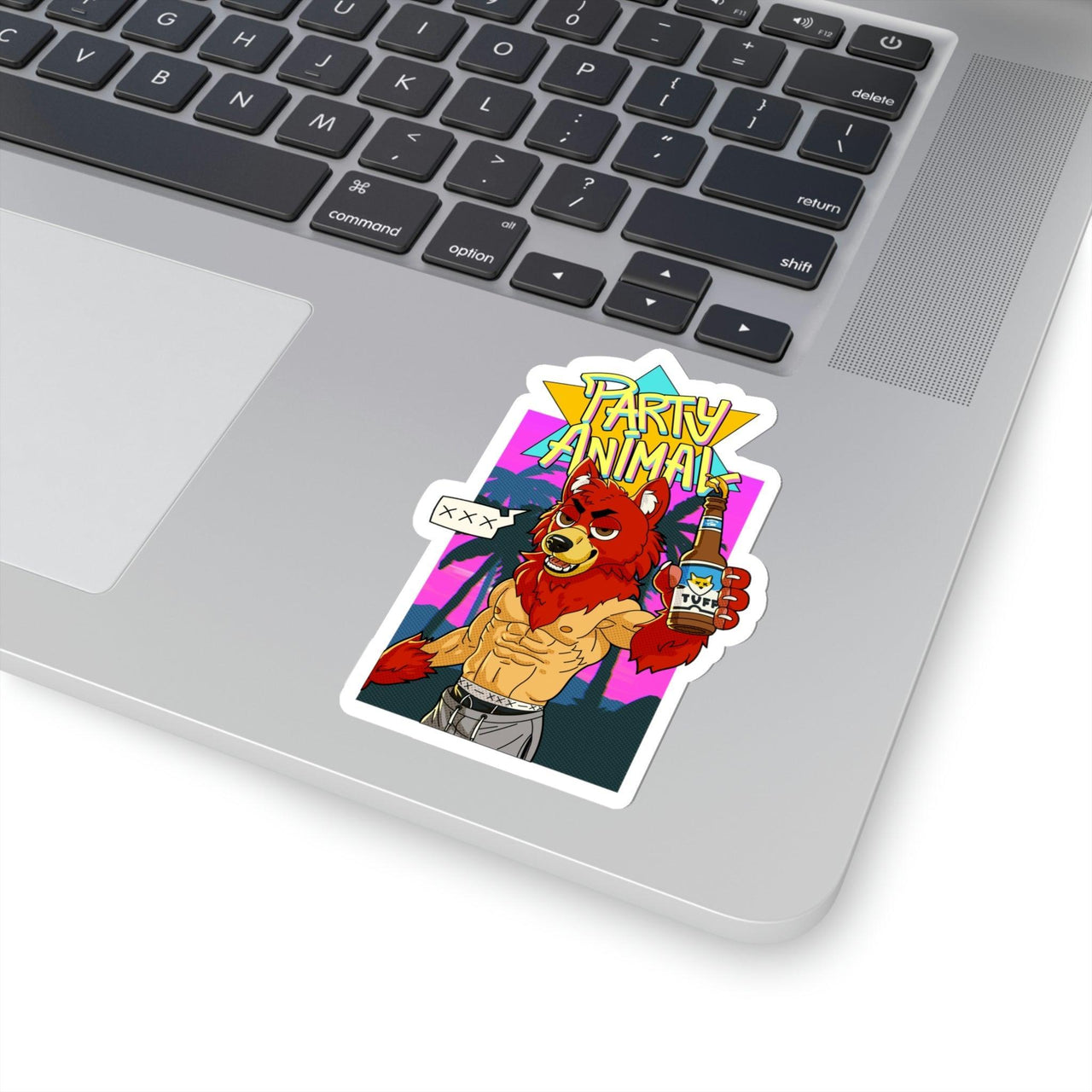 Party Animal - Kiss-Cut Stickers - Premium Paper products from Printify - Just $3! Shop now at Shaneinvasion