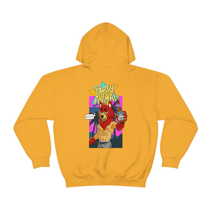 Party Animal - Unisex Heavy Blend Hooded Sweatshirt - Premium Hoodie from Printify - Just $55! Shop now at Shaneinvasion